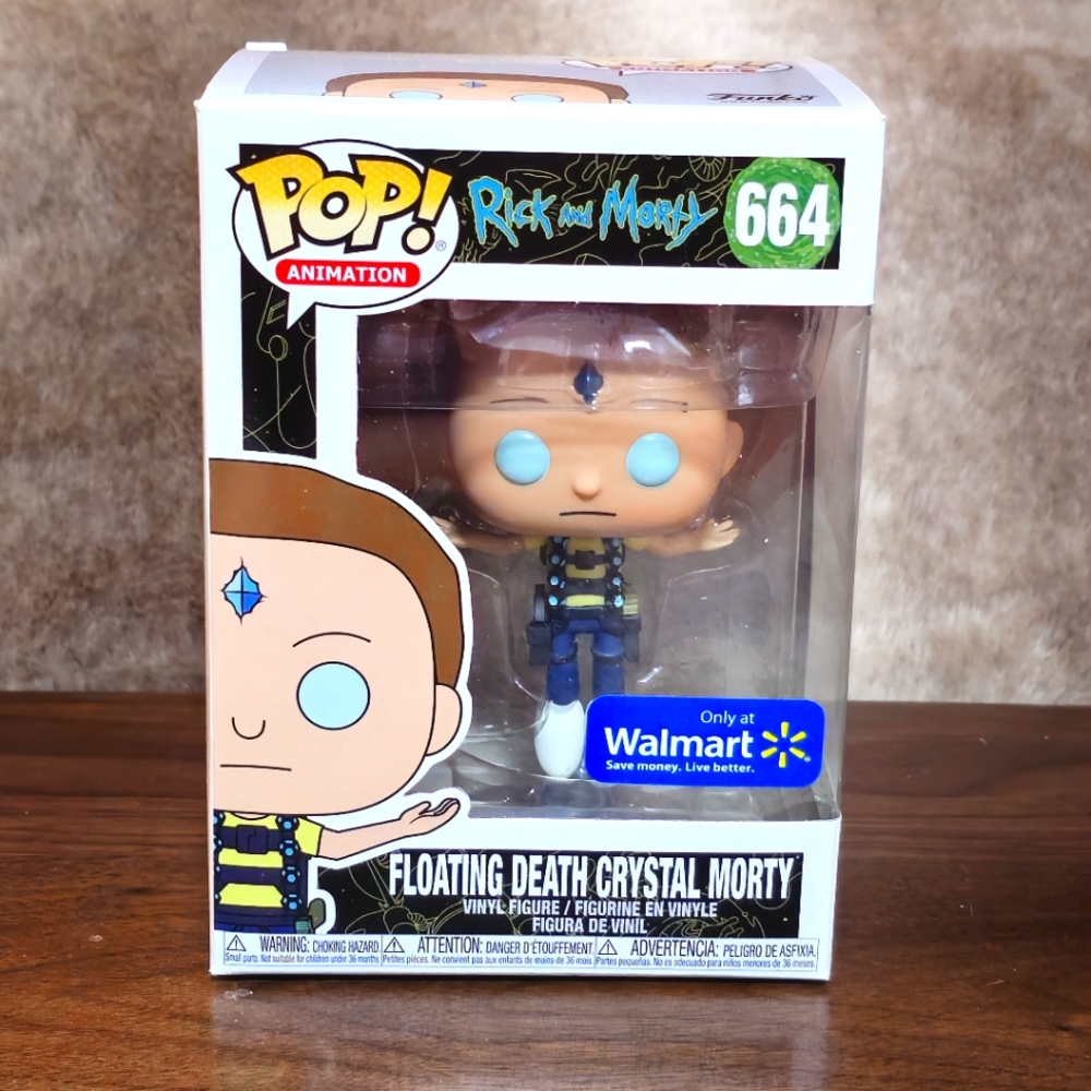 FUNKO POP! ANIMATION - Floating Death Crystal Morty #664 (Walmart Exclusive)